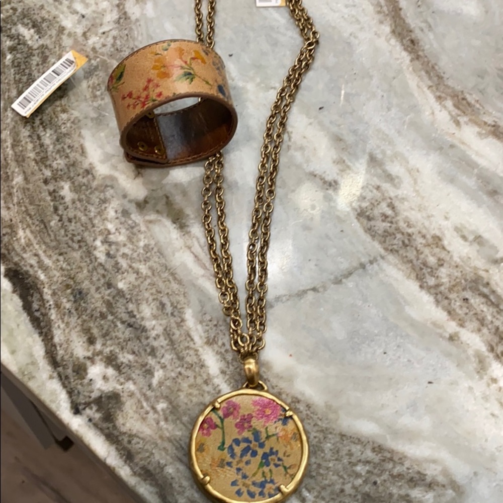 Patricia Nash necklace and bracelet